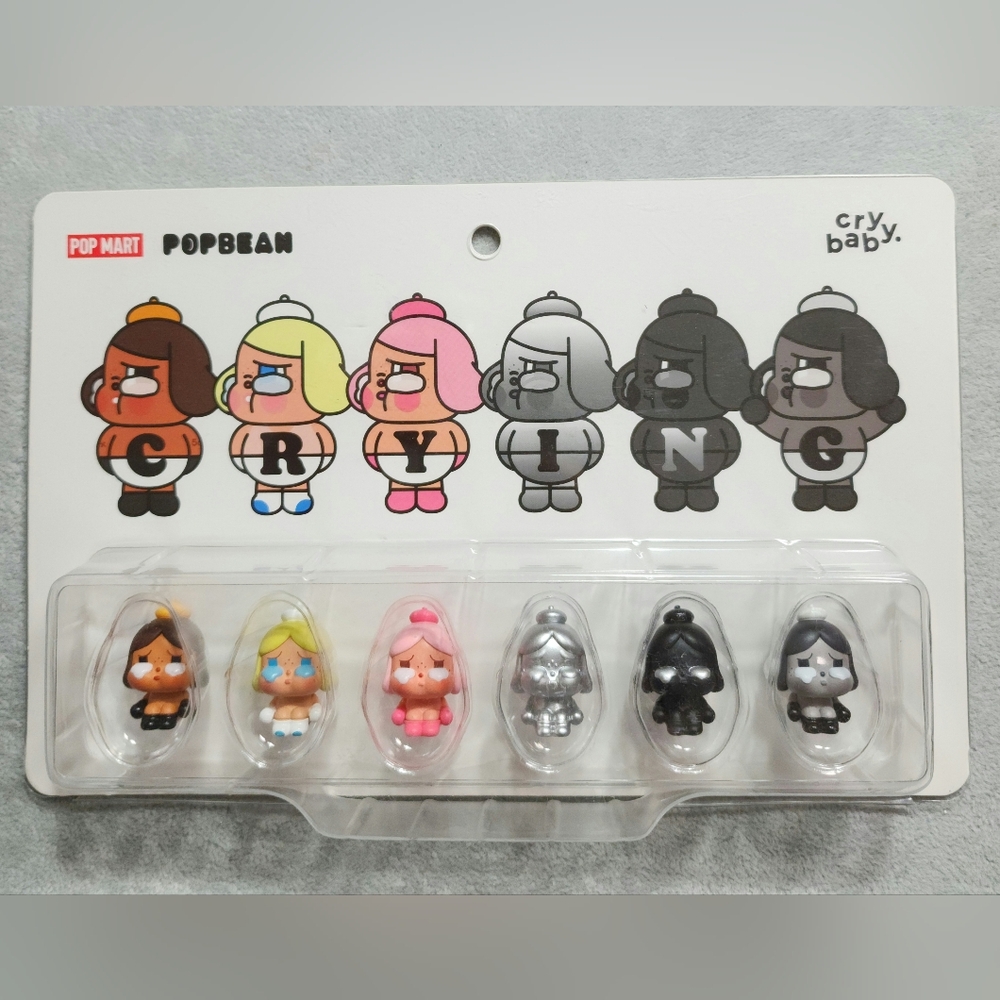 Pop Mart Popbean CryBaby Figurines (Thailand Edition)